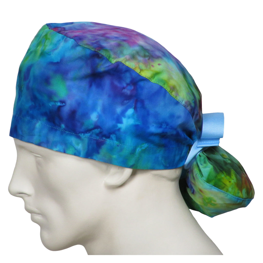 Ponytail Scrub Caps Ponytail Surgical Caps