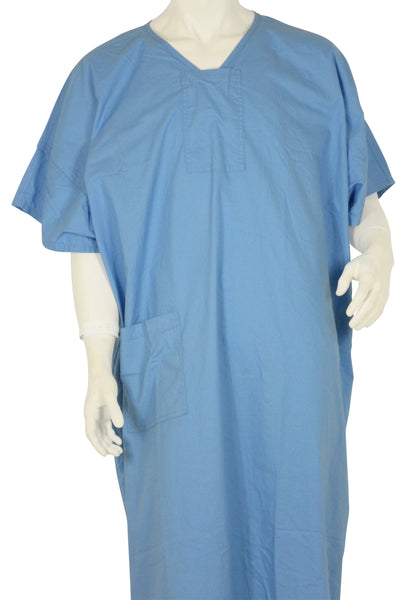 Patient Gowns Candy Blue