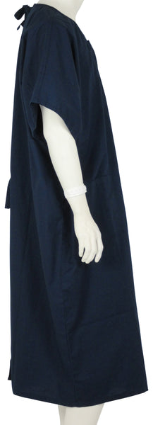 Patient Gown Deep Navy