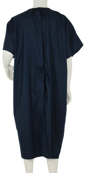 Hospital Gown Deep Navy
