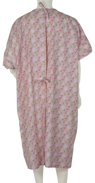 Patient Gowns Geometrix Pink