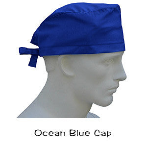 Scrub Hats Ocean Blue