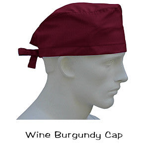 Scrub Caps Wine Burgundy