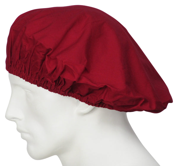 Bouffant Surgical Hat Cherry Red