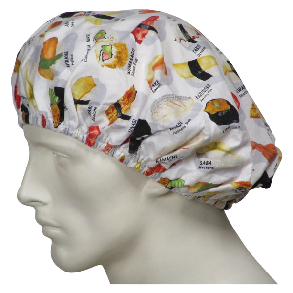 Bouffant Surgical Hats Sushi