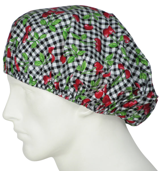 Bouffant Surgical Hats Table Cherries