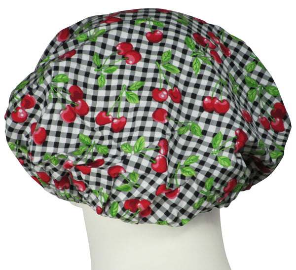 Bouffant Surgical Caps Table Cherries