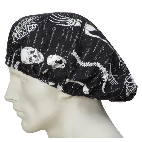 Bouffant Surgery Hats Skeletons