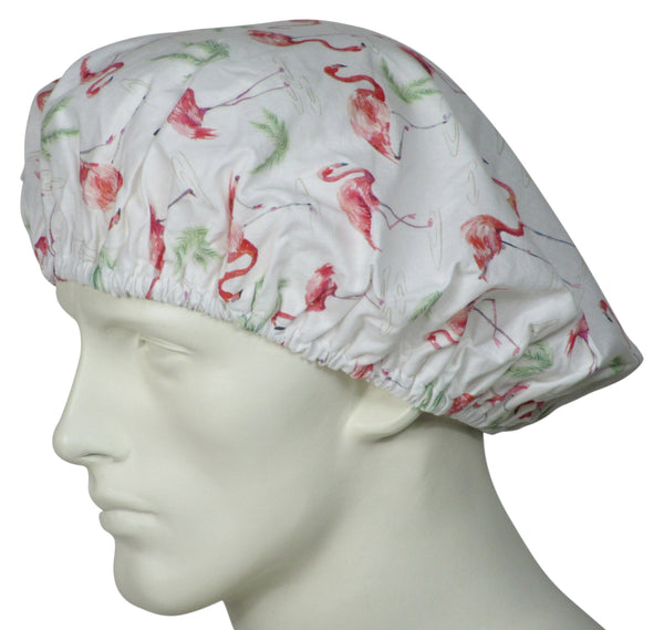 Bouffant Surgical Hats Flamingos