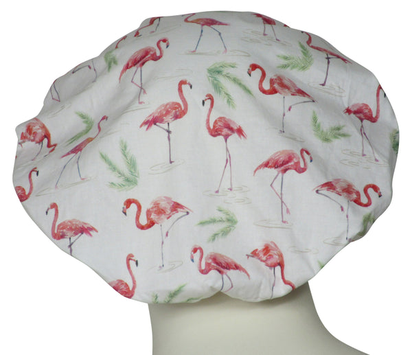 Bouffant Surgeon Hats Flamingos