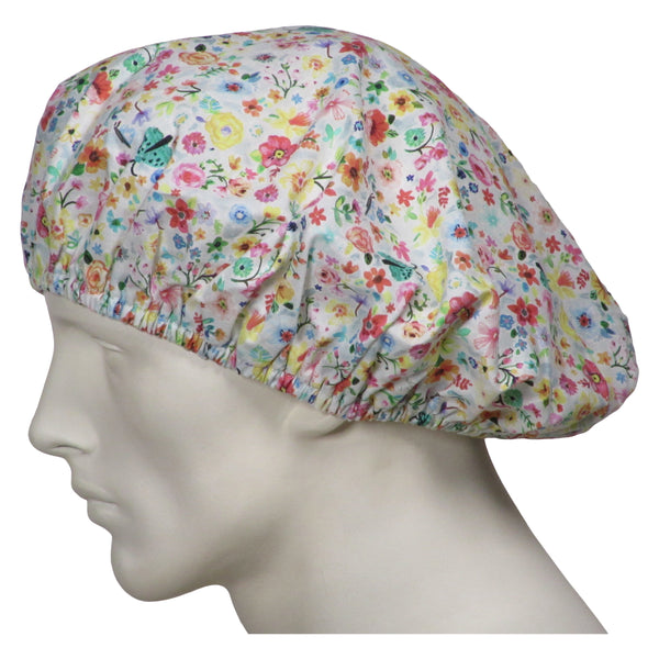 Bouffant Scrub Caps Floral Days