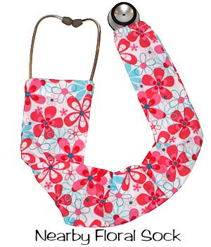 Stethoscope Covers Nearby Floral
