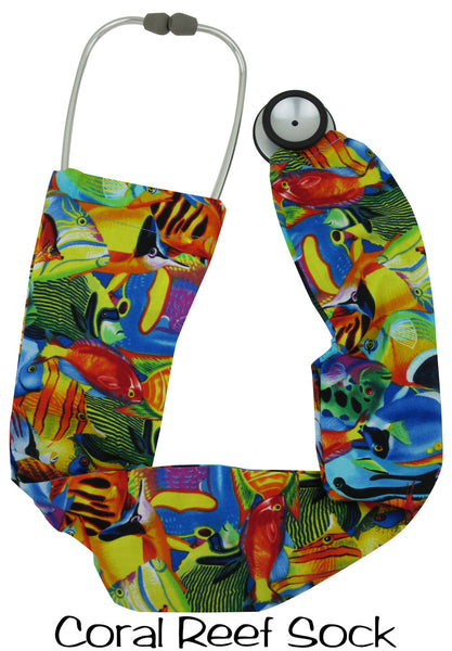 Stethoscope Cover Coral Reef