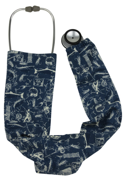 Stethoscope Cover Gone Fishing