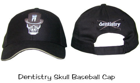 Dentistry Skull Baseball Cap 