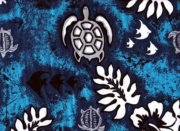 Fabric Close-Up Blue Lagoon