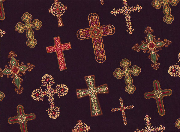 Close-up Surgical Caps Divine Crosses