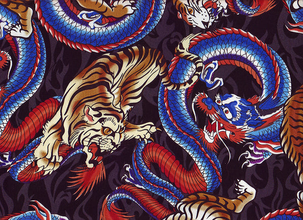 Close-up Stethoscope Covers Dragons Tigers