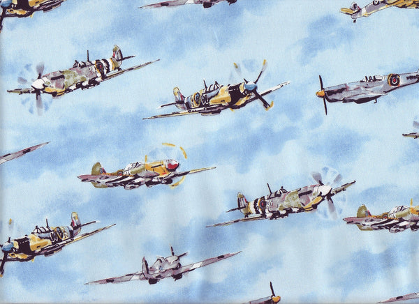 Close-up Fabric Fighter Squadron