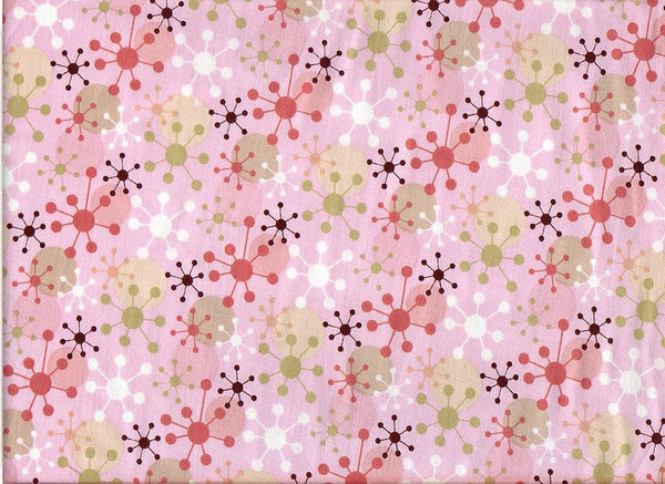 Fabric Close-Up Geometrix Pink