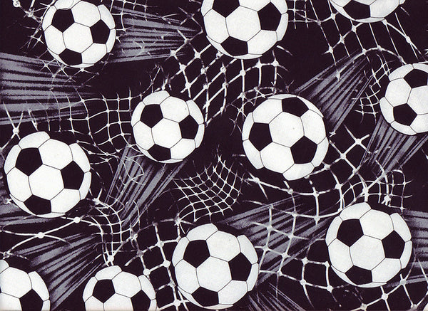 Close-up Scrub Caps Soccer Balls 2