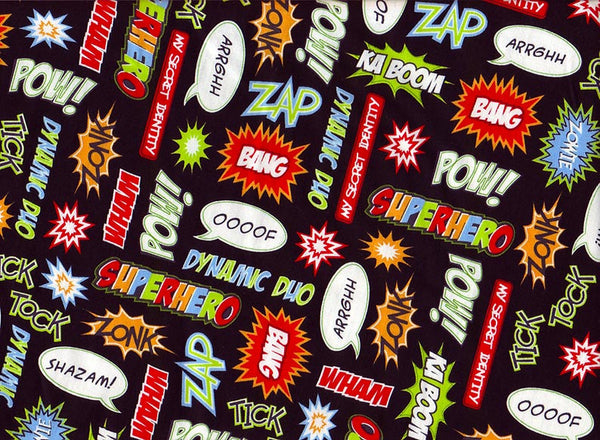 Close-up Surgical Caps Superhero