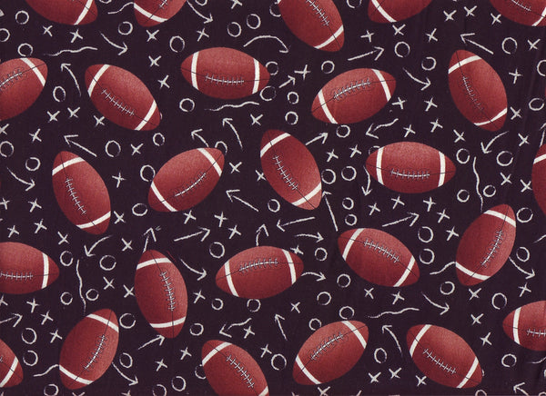 Close-up Fabric XO Footballs