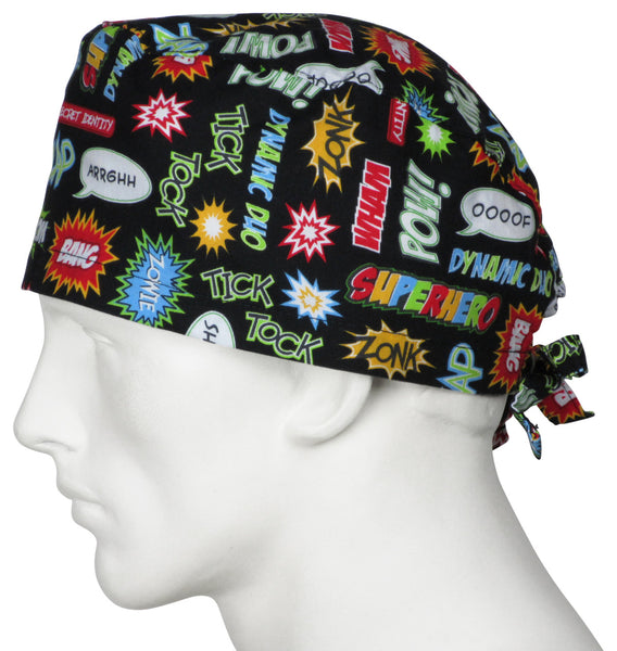 Surgical Caps Superhero