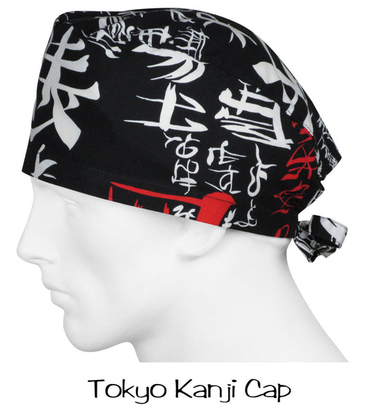 Surgical Cap Tokyo Kanji