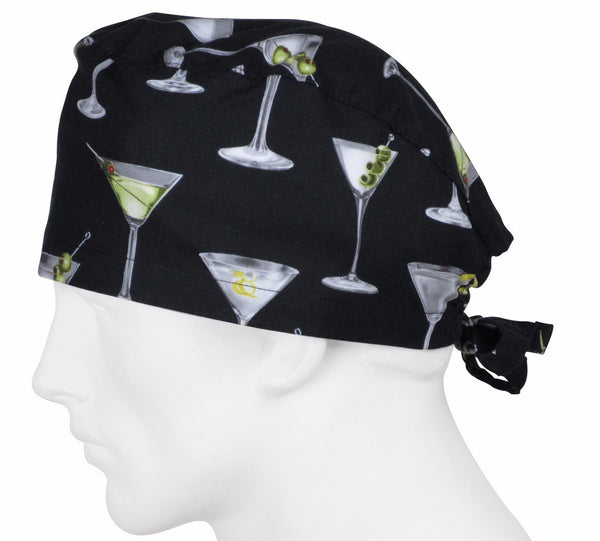 Surgical Hats Martini Time