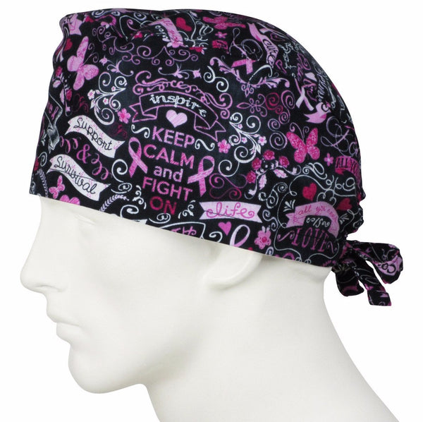 Surgical Hats Pink Dreams