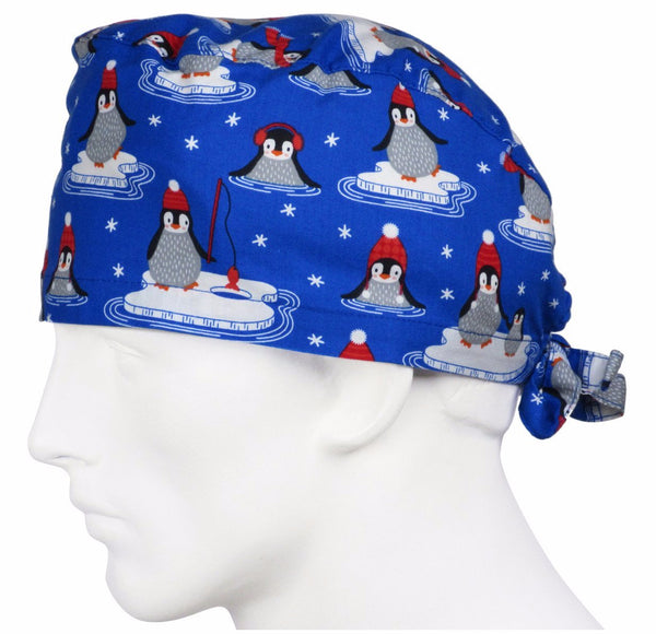 Scrub Hats Polar Penguins