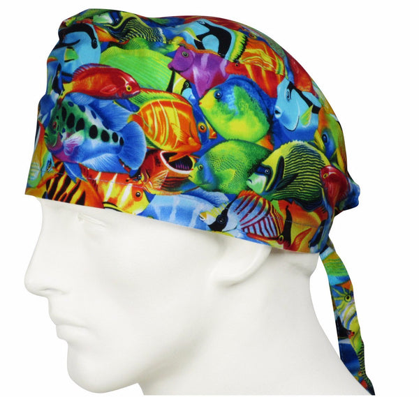 Surgical Hats Coral Reef