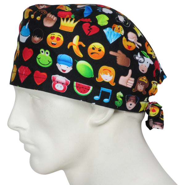 Surgical Scrub Hats Emojis