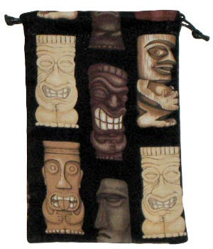 Tiki Faces Surgical Scrub Sacks