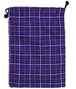 Purple Plaid Surgical Sacks