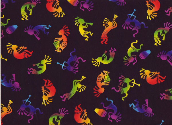 Close-up Scrub Hats Kokopelli