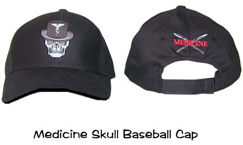 Medicine Skull Baseball Caps