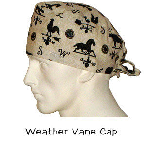 Doctors Scrub Hats Weather Vane