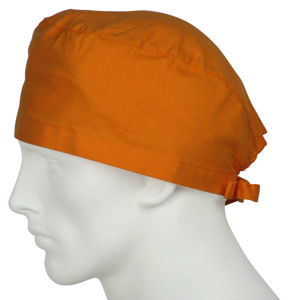 Scrub Surgical Caps Sunrise Orange