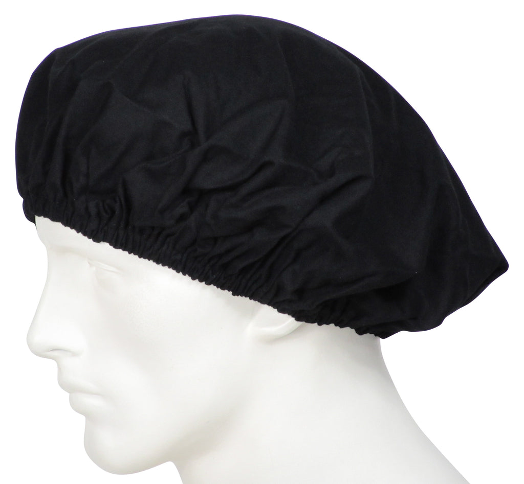 Bouffant Surgical Caps Midnight Black