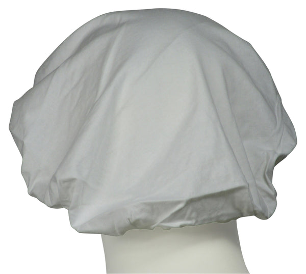 Bouffant Surgical Hat Pure White
