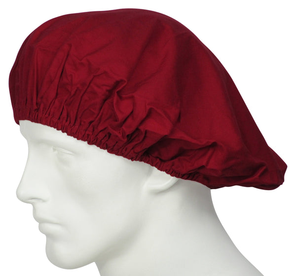 Bouffant Surgical Hats Cherry Red
