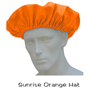 Bouffant Scrub Cap Sunrise Orange