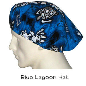 Bouffant Surgical Hat Blue Lagoon