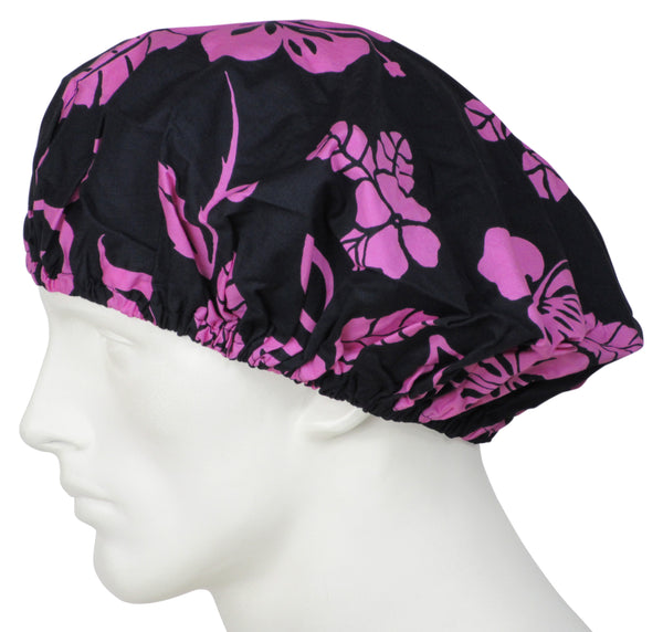 Bouffant Surgical Hat Icon Flowers