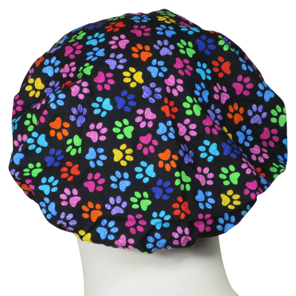 Bouffant Surgical Hats C Puppy Paws 