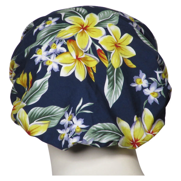 Bouffant Surgical Island Flowers Hats