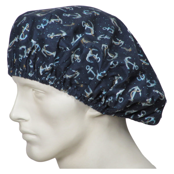 Bouffant Surgical Caps Anchors Up