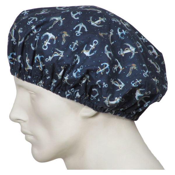 Bouffant Surgical Hats Anchors Up